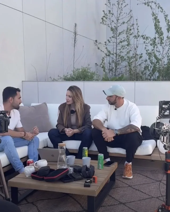 Grabación de contenido en formato entrevista